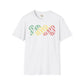 Republic of the Congo text unisex softstyle tee