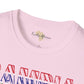 Gambia text unisex softstyle tee