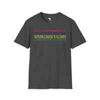 Mauritius text unisex softstyle tee