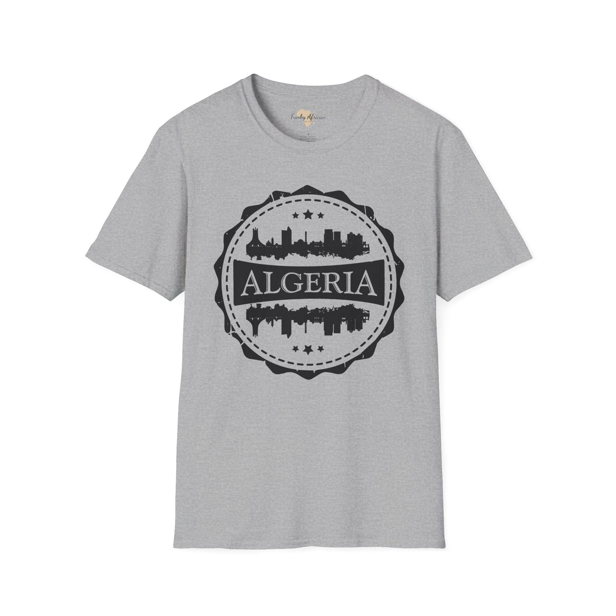 Algeria stamp unisex tee Funky African