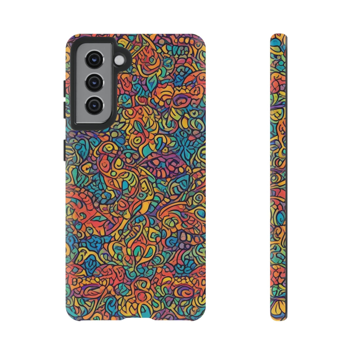 African Print Samsung Galaxy Tough Case Funky African