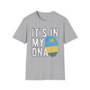 it's in my DNA unisex tee - Rwanda