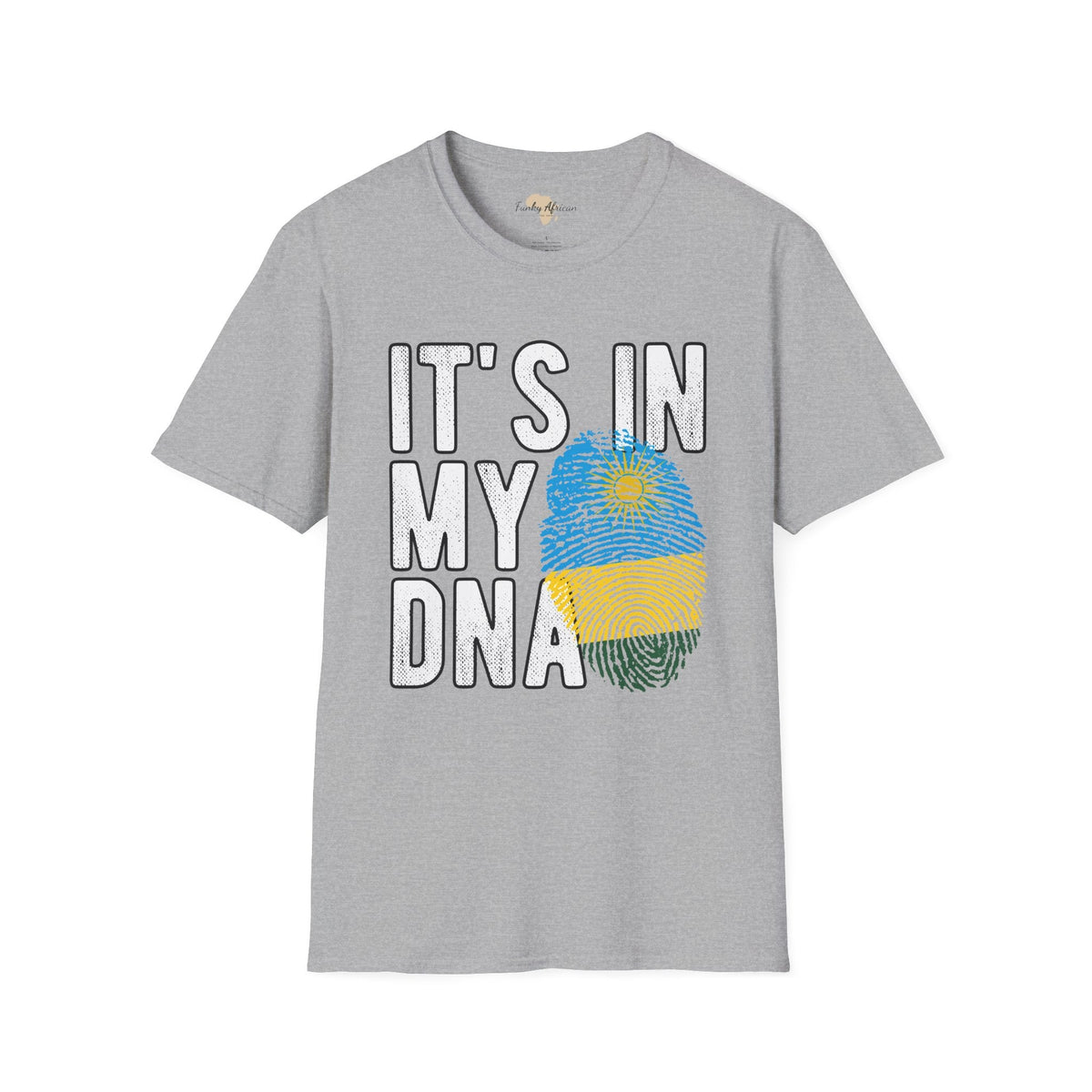 it's in my DNA unisex tee - Rwanda Funky African