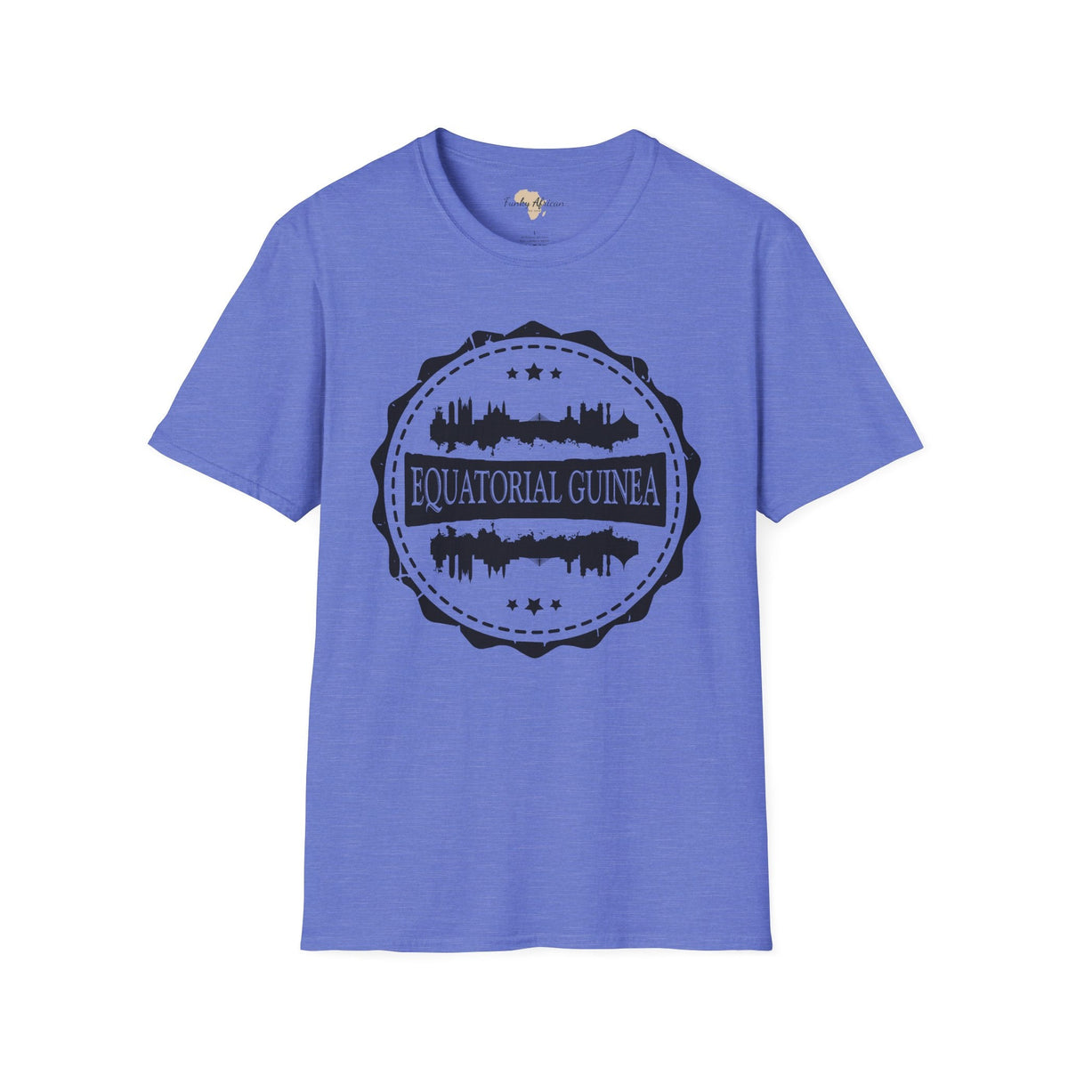 Equatorial Guinea Stamp unisex tee Funky African