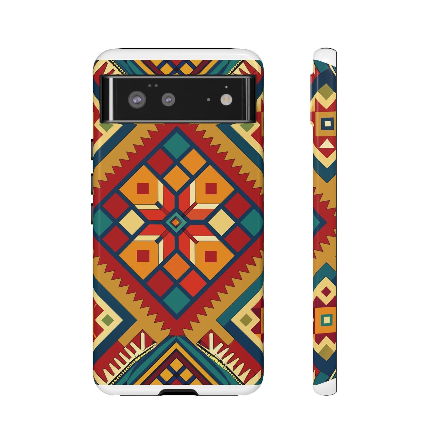 African Print Google Pixel Tough Cases Funky African
