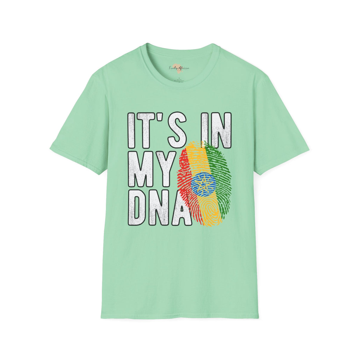 it's in my DNA unisex tee - Ethiopia Funky African