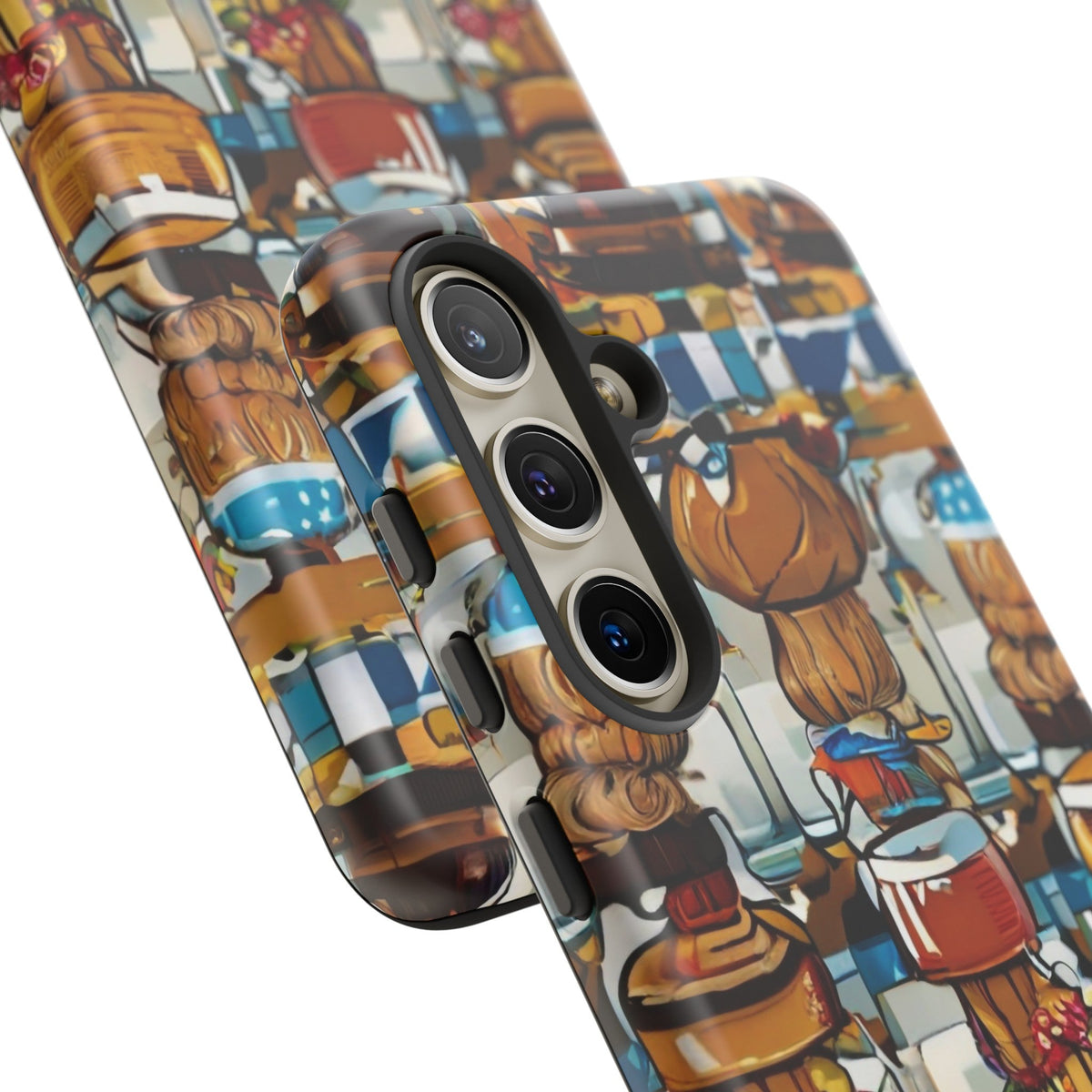African Print Samsung Galaxy Tough Case Funky African