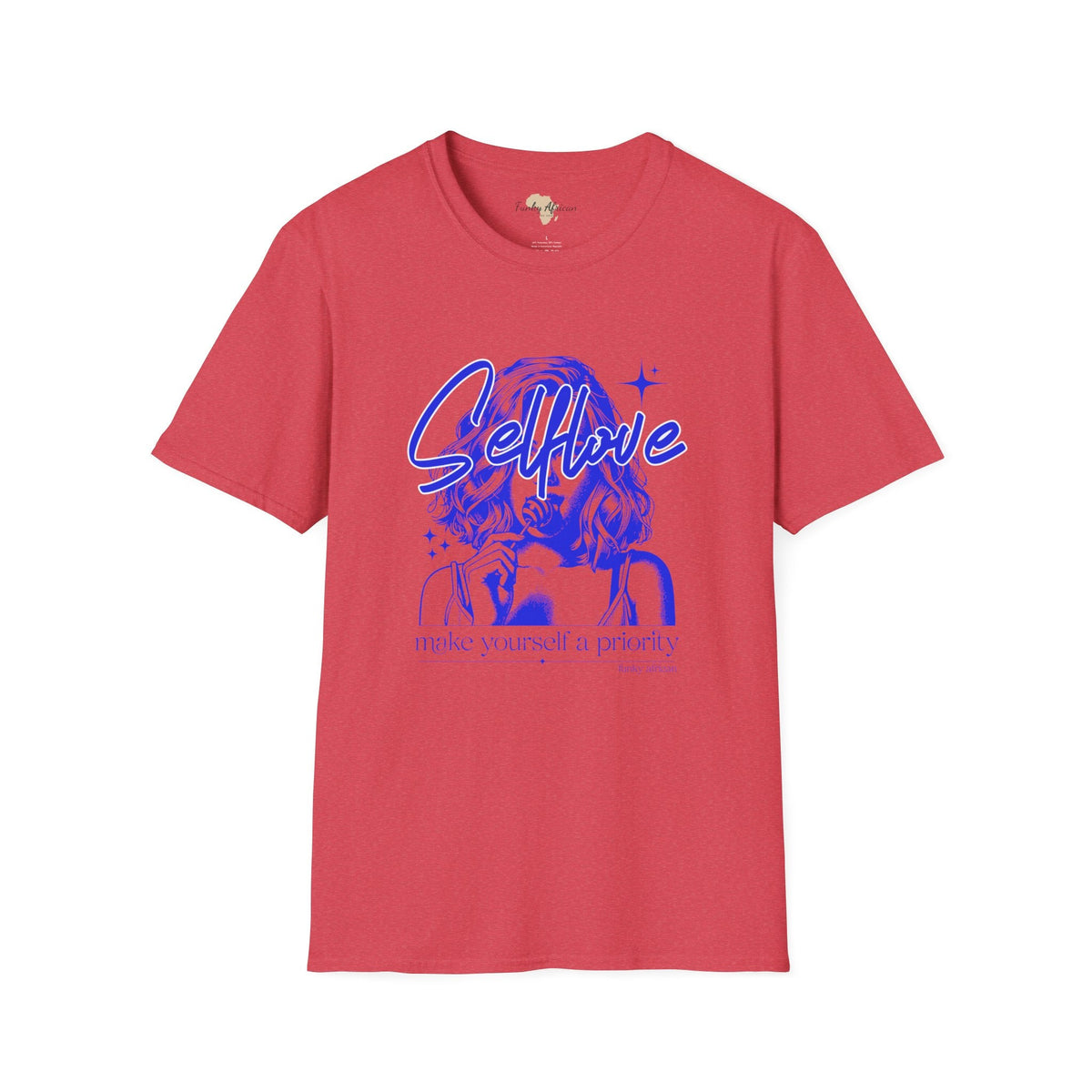 Selflove unisex softstyle tee Funky African