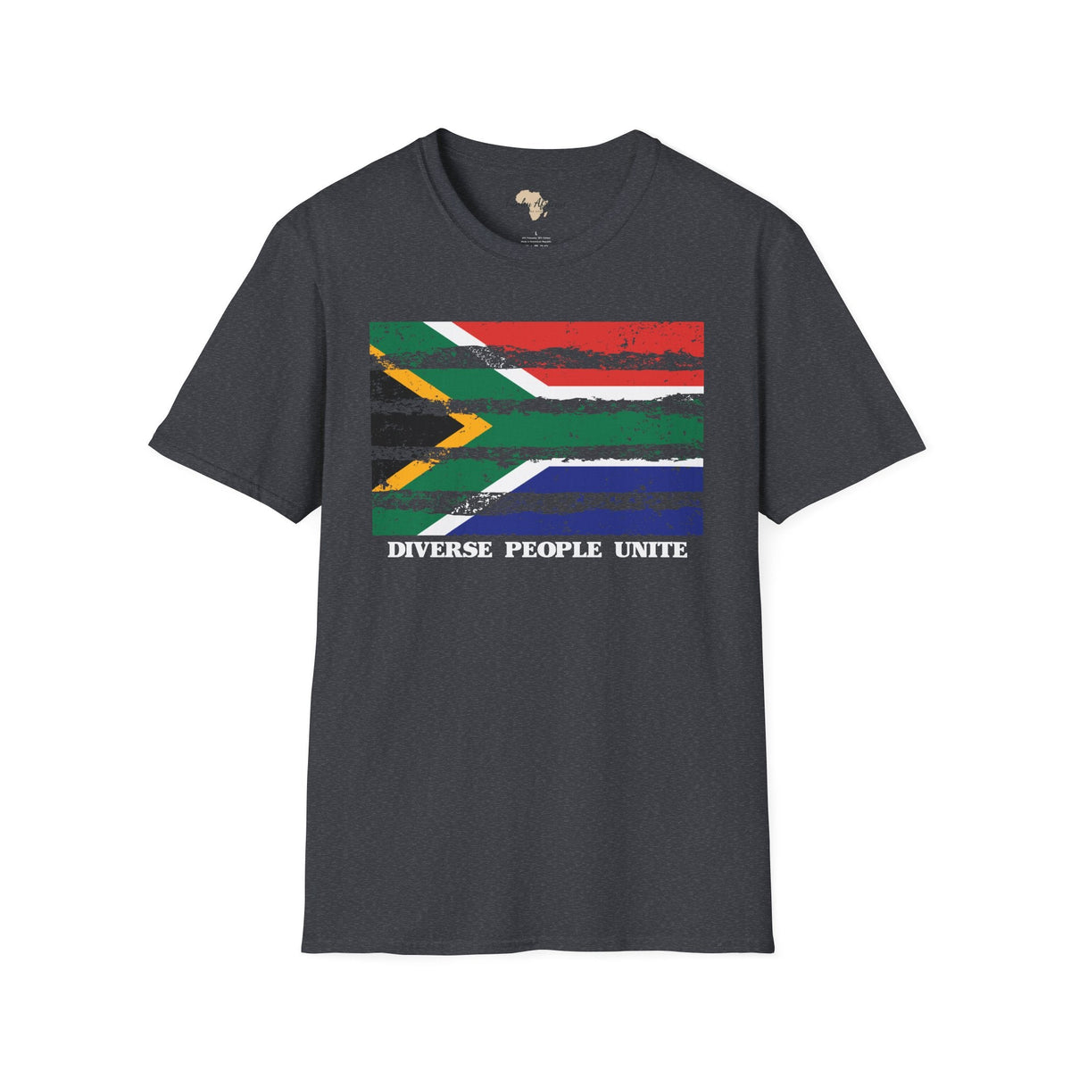 South Africa strip unisex softstyle tee Funky African