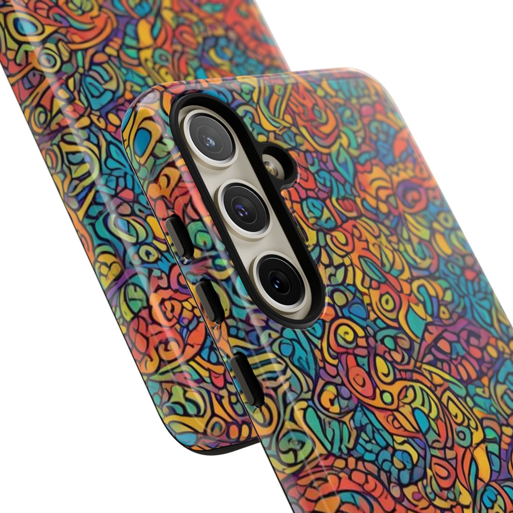 African Print Samsung Galaxy Tough Case Funky African