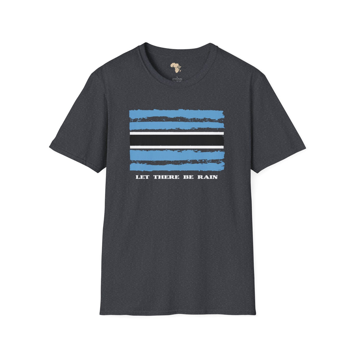 Botswana strip unisex softstyle tee Funky African