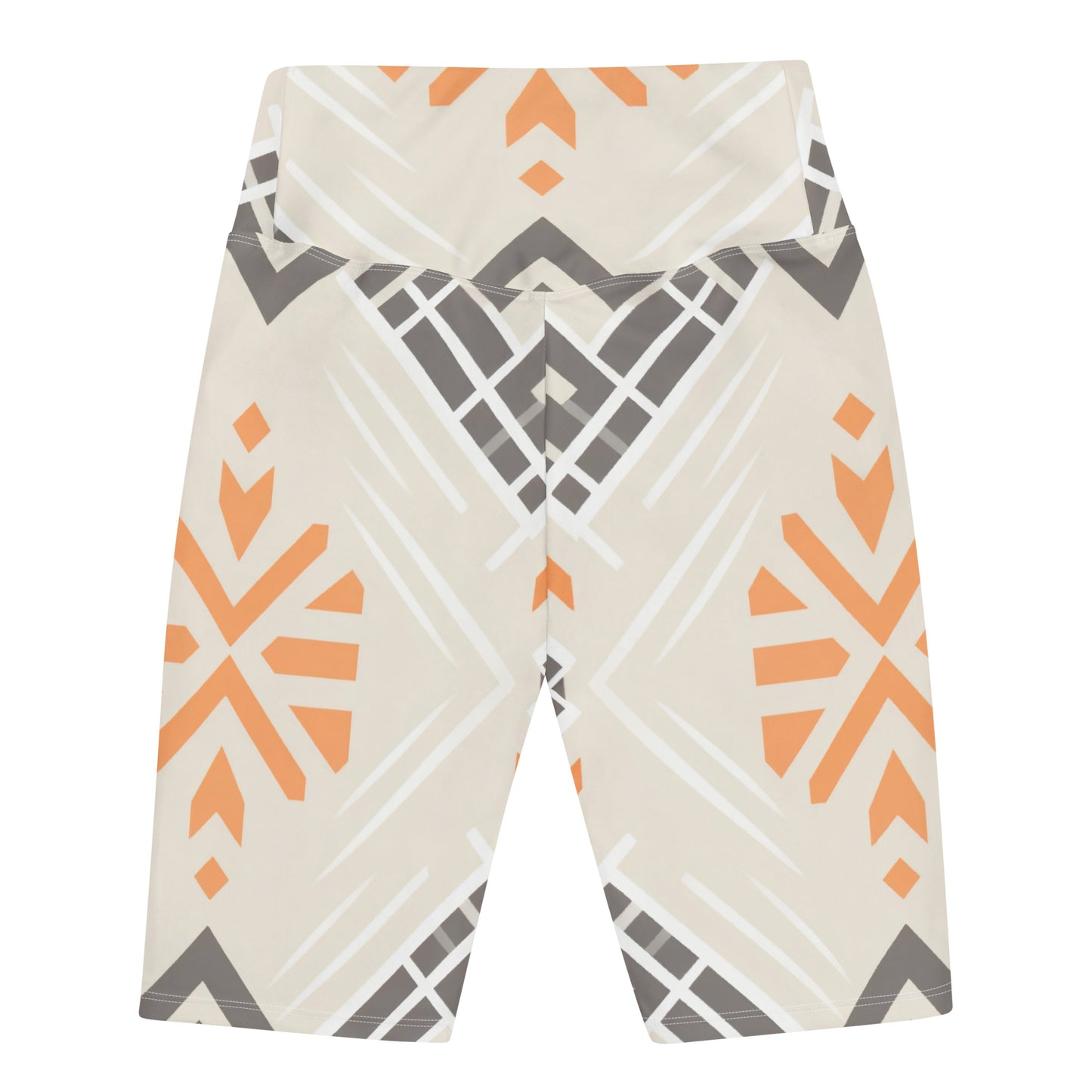 African Print Biker Shorts