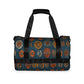 African print gym bag