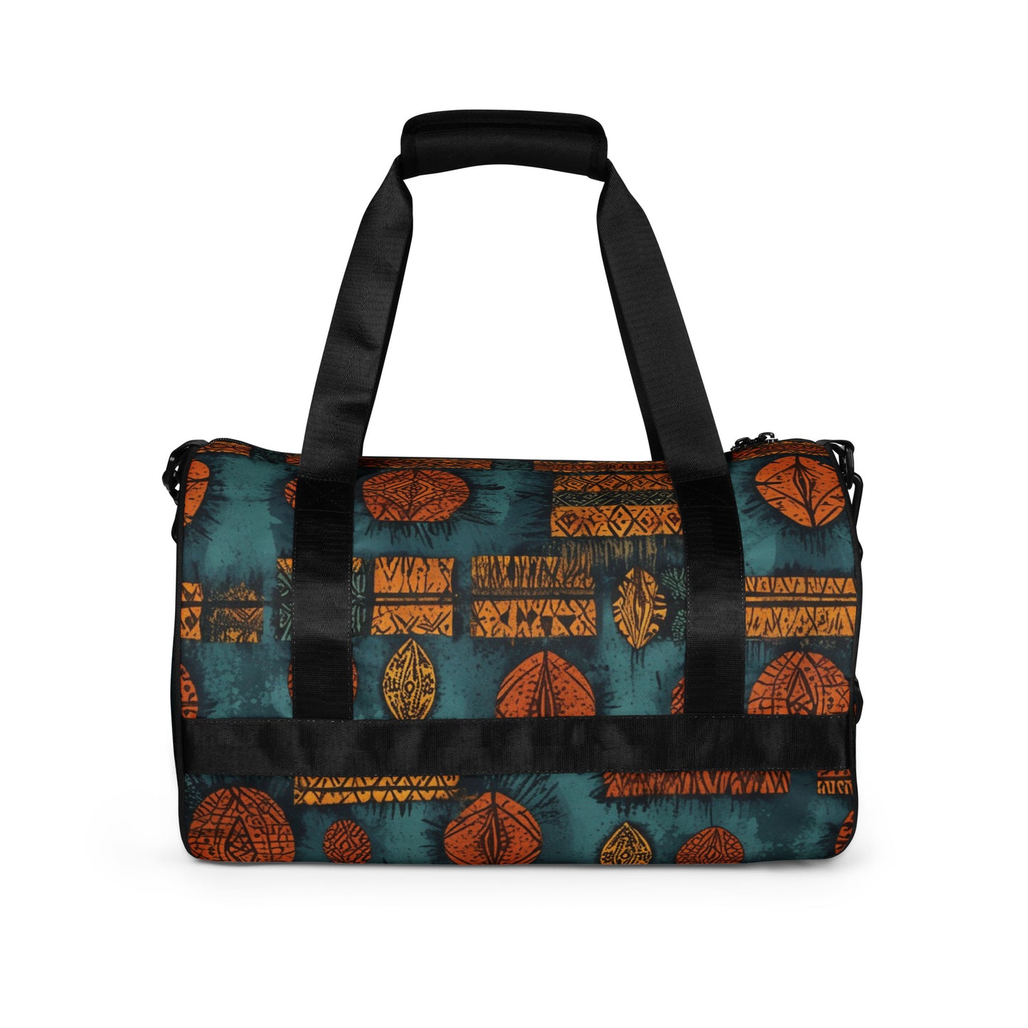 African print gym bag
