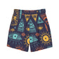 African print Men's swim trunks