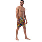 African print Men's swim trunks
