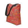African Print Tote bag