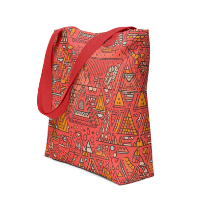 African Print Tote bag