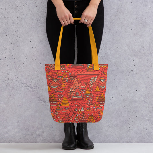African Print Tote bag