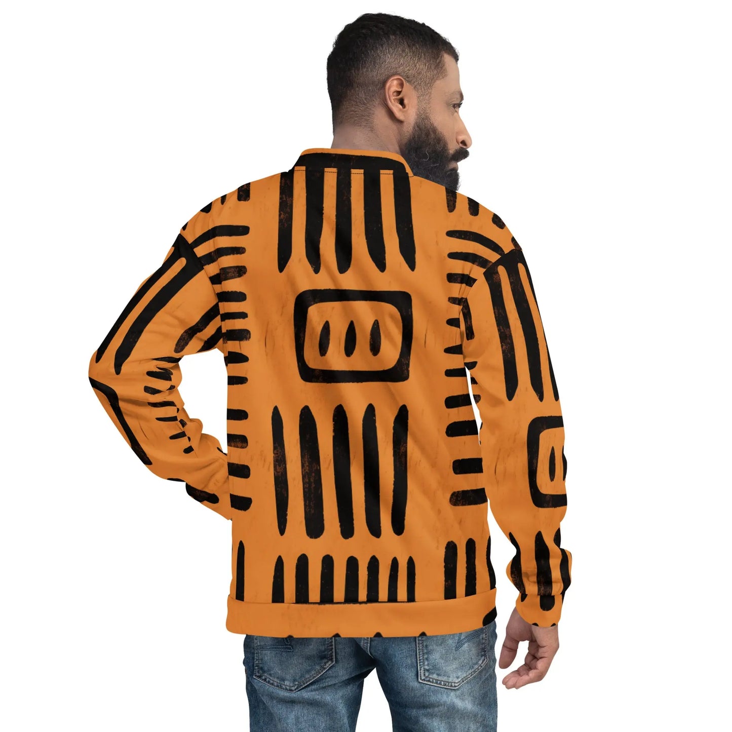 African print Unisex Bomber Jacket Funky African