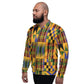 Unisex Bomber Jacket Funky African