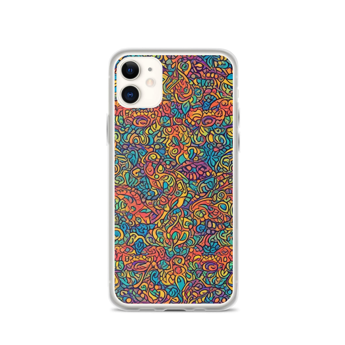Clear Case for iPhone® Funky African