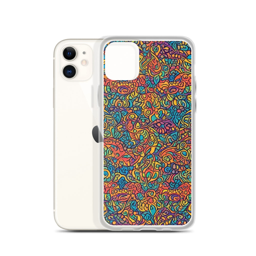 Clear Case for iPhone® Funky African