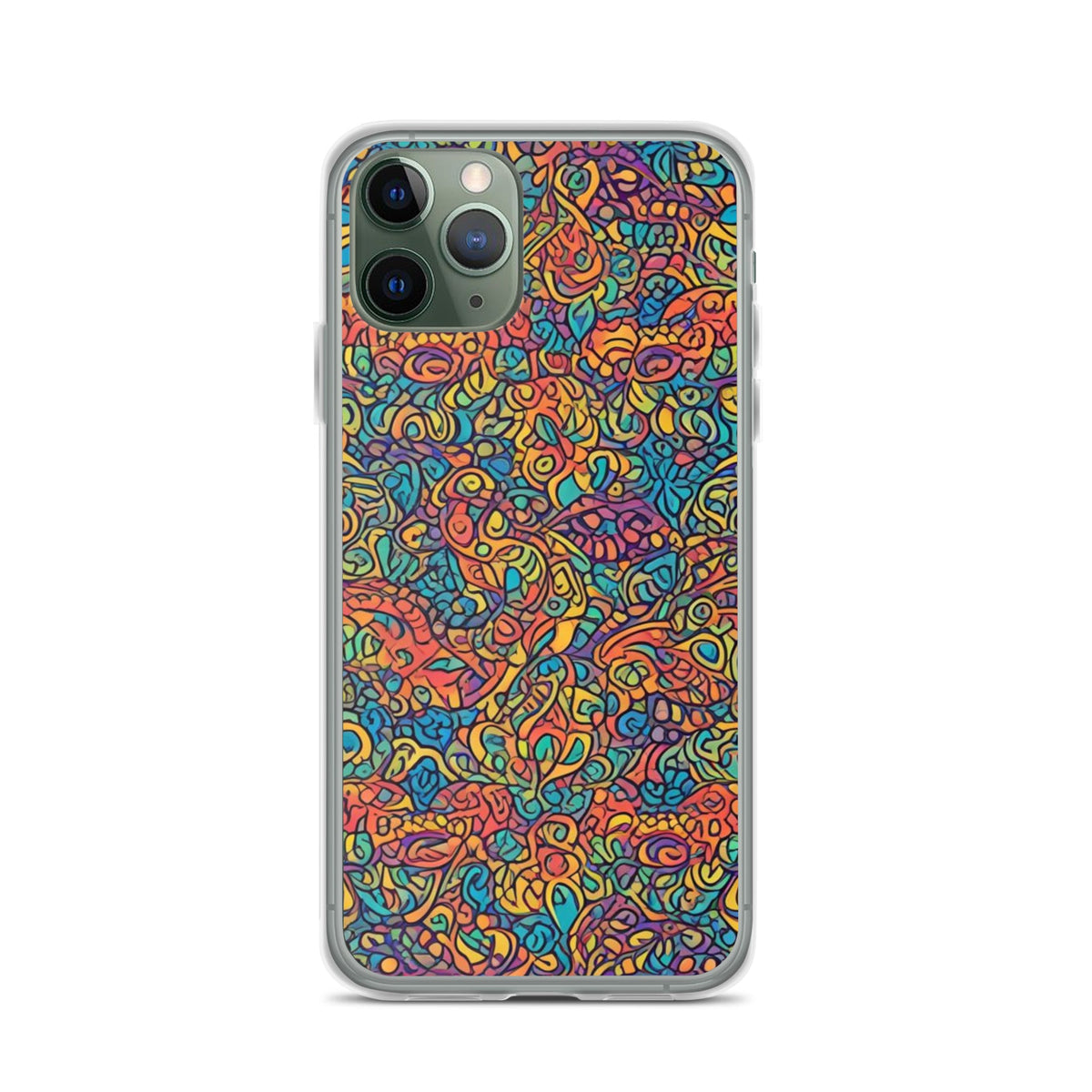 Clear Case for iPhone® Funky African