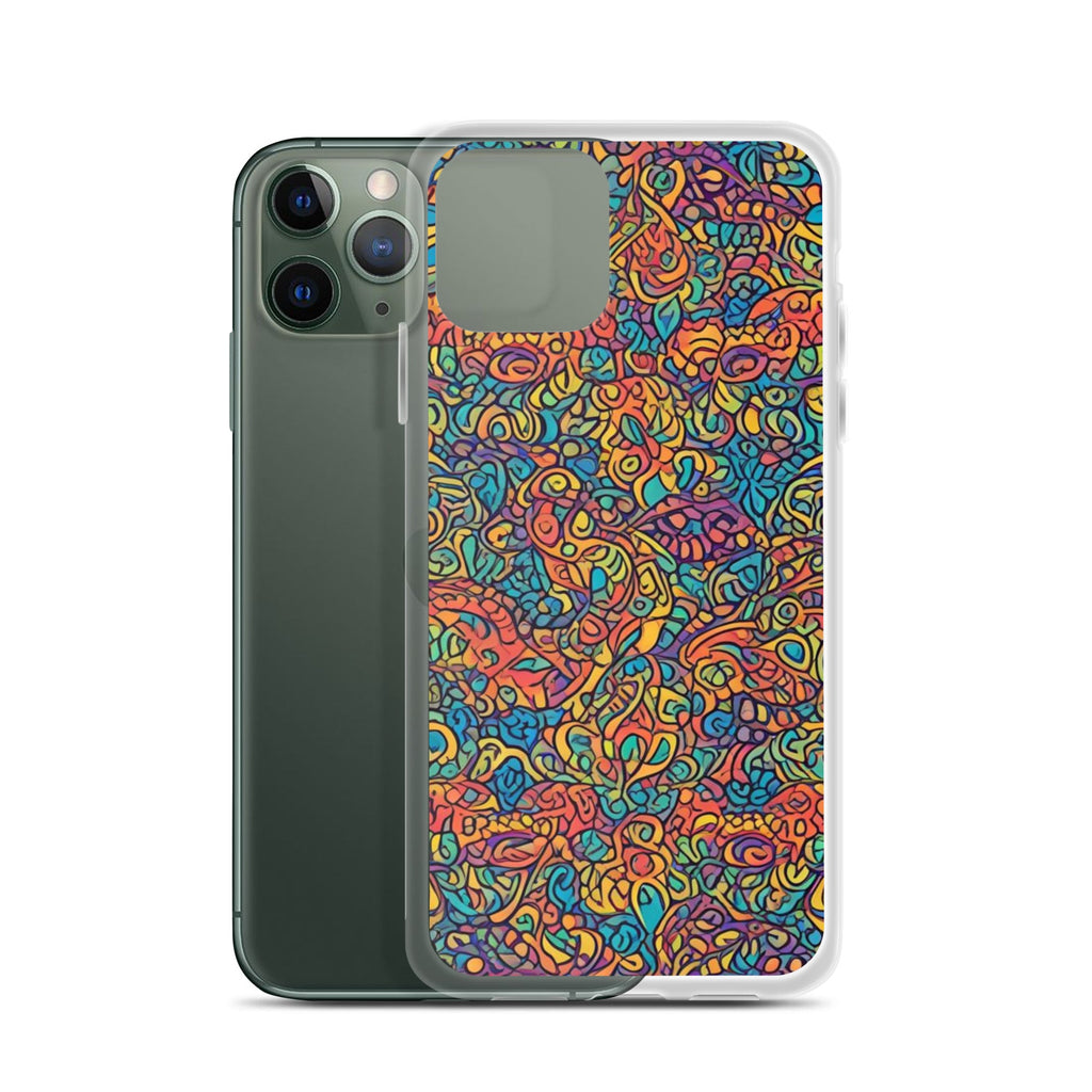 Clear Case for iPhone® Funky African