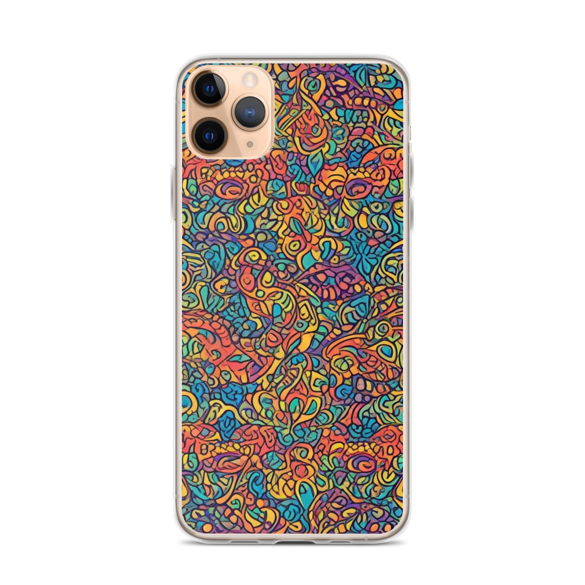 Clear Case for iPhone® Funky African