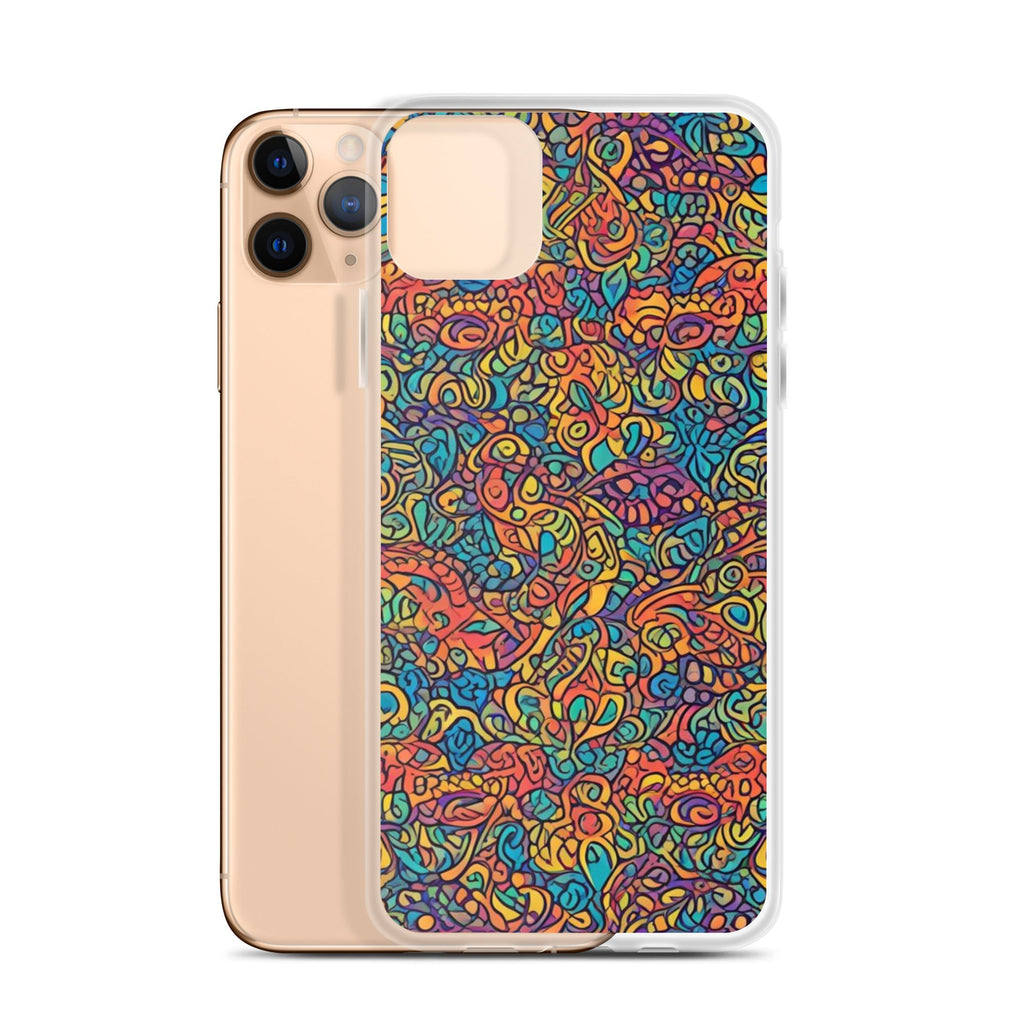 Clear Case for iPhone® Funky African