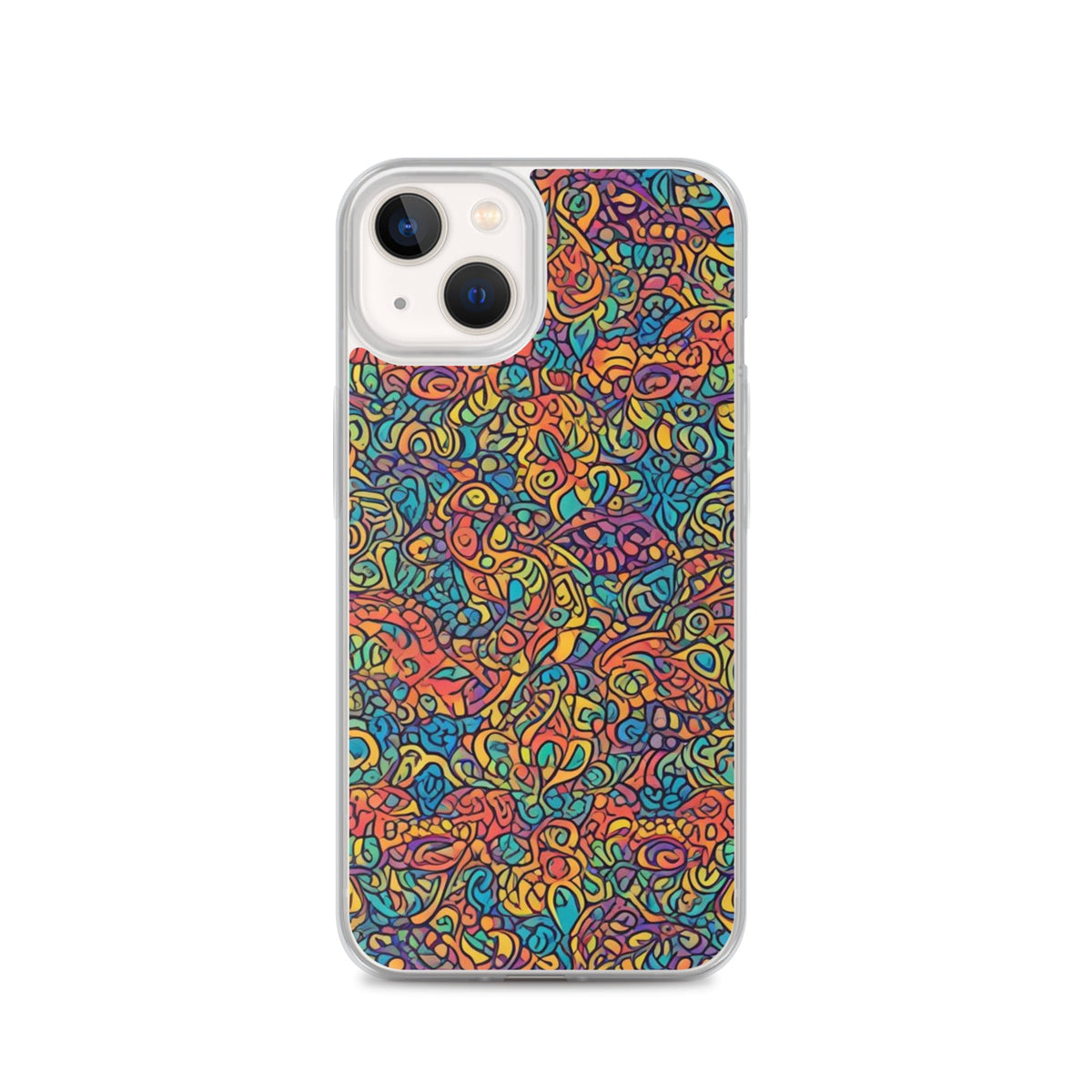 Clear Case for iPhone® Funky African