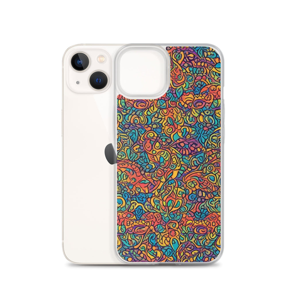 Clear Case for iPhone® Funky African