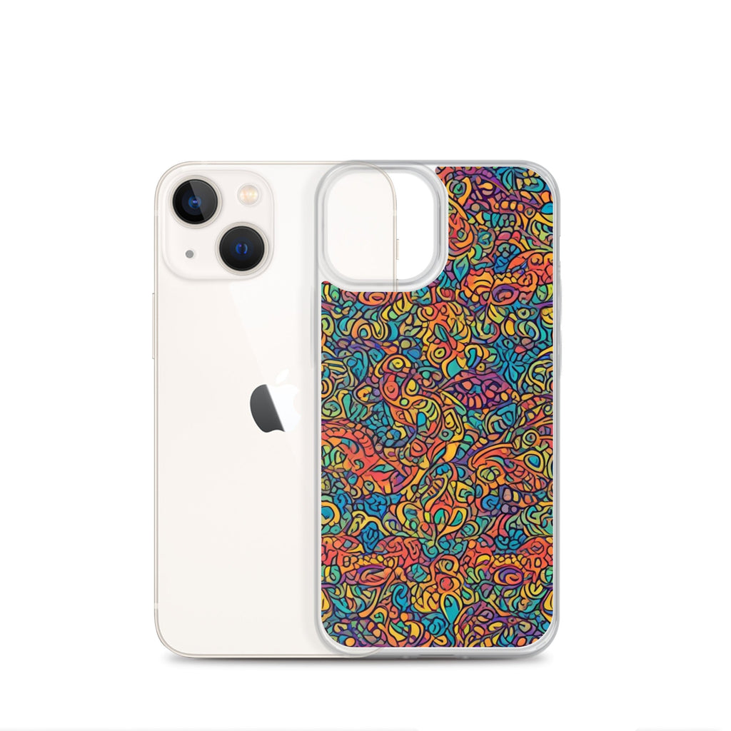 Clear Case for iPhone® Funky African