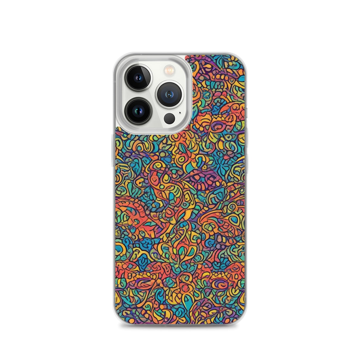 Clear Case for iPhone® Funky African