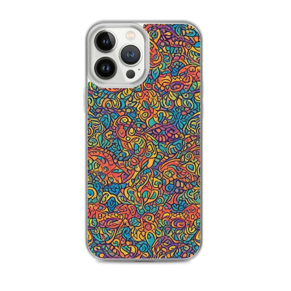 Clear Case for iPhone® Funky African