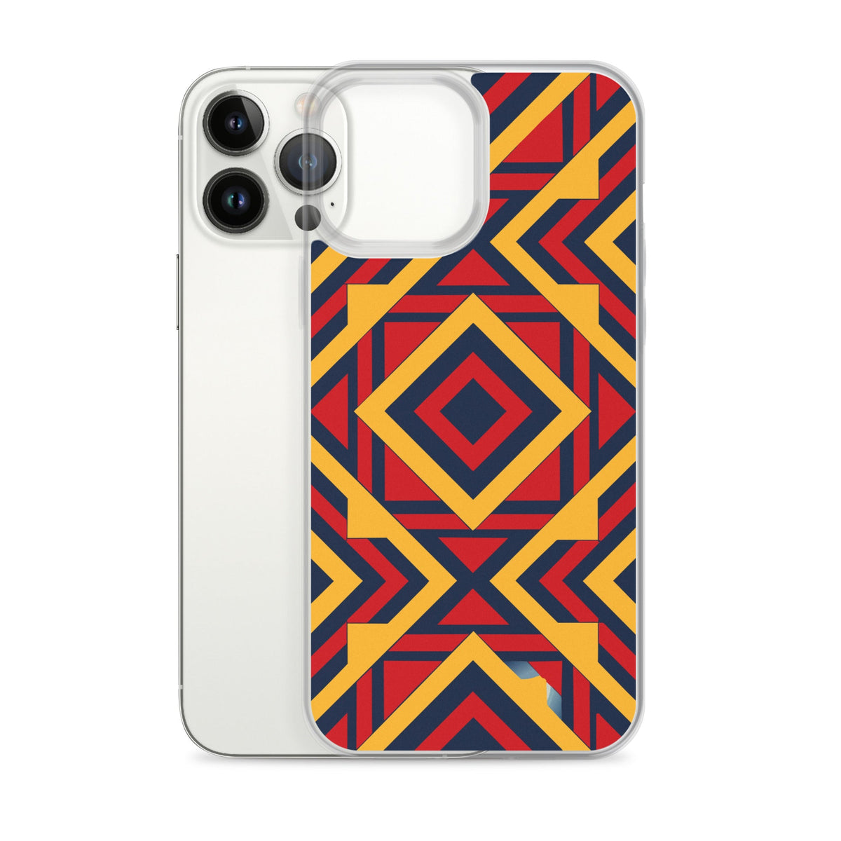 Clear Case for iPhone® Funky African