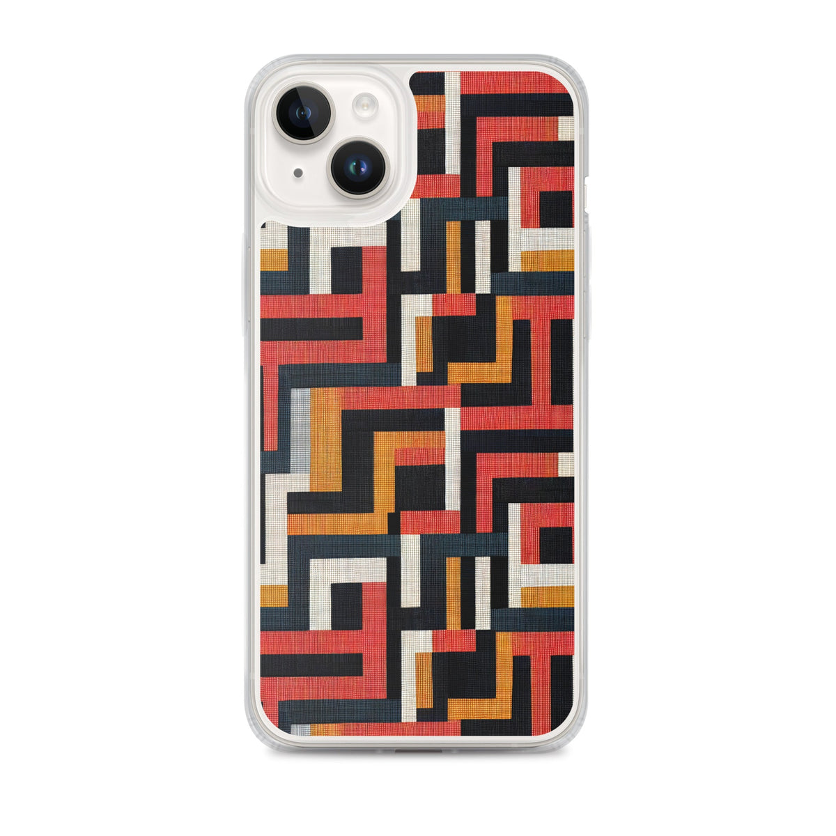 Clear Case for iPhone® Funky African