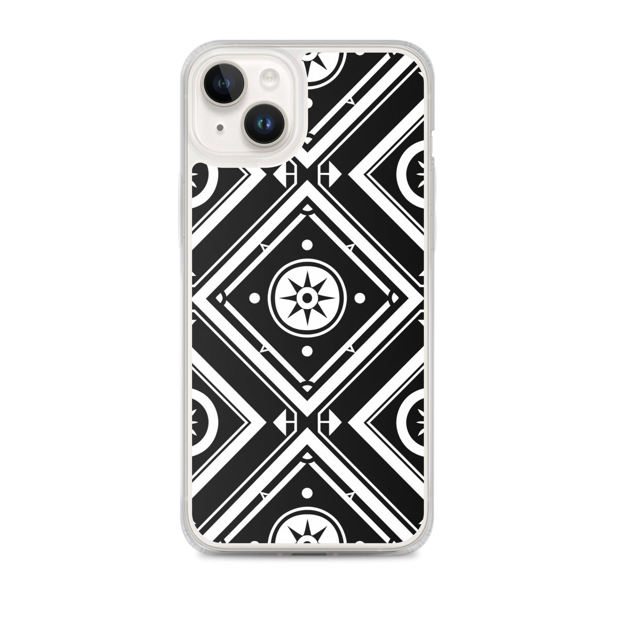 Clear Case for iPhone® Funky African