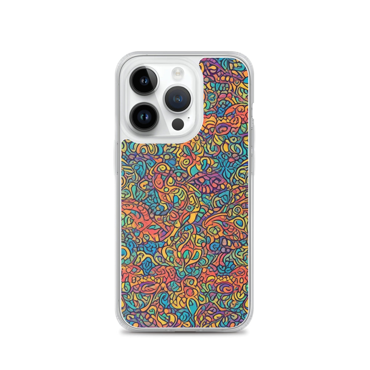 Clear Case for iPhone® Funky African
