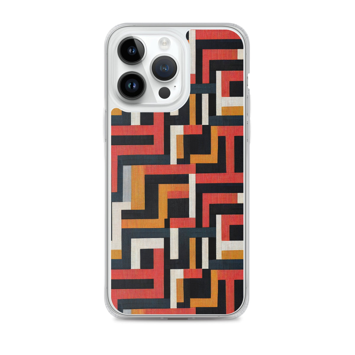 Clear Case for iPhone® Funky African