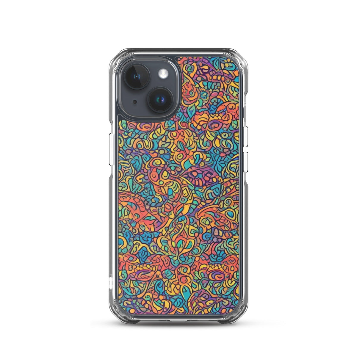 Clear Case for iPhone® Funky African