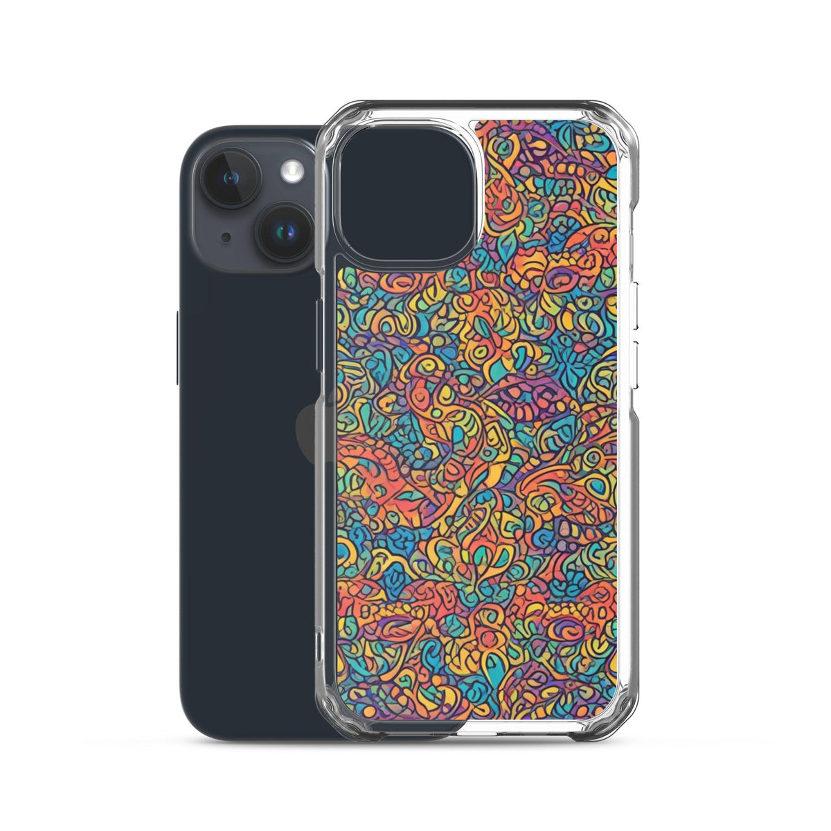 Clear Case for iPhone® Funky African