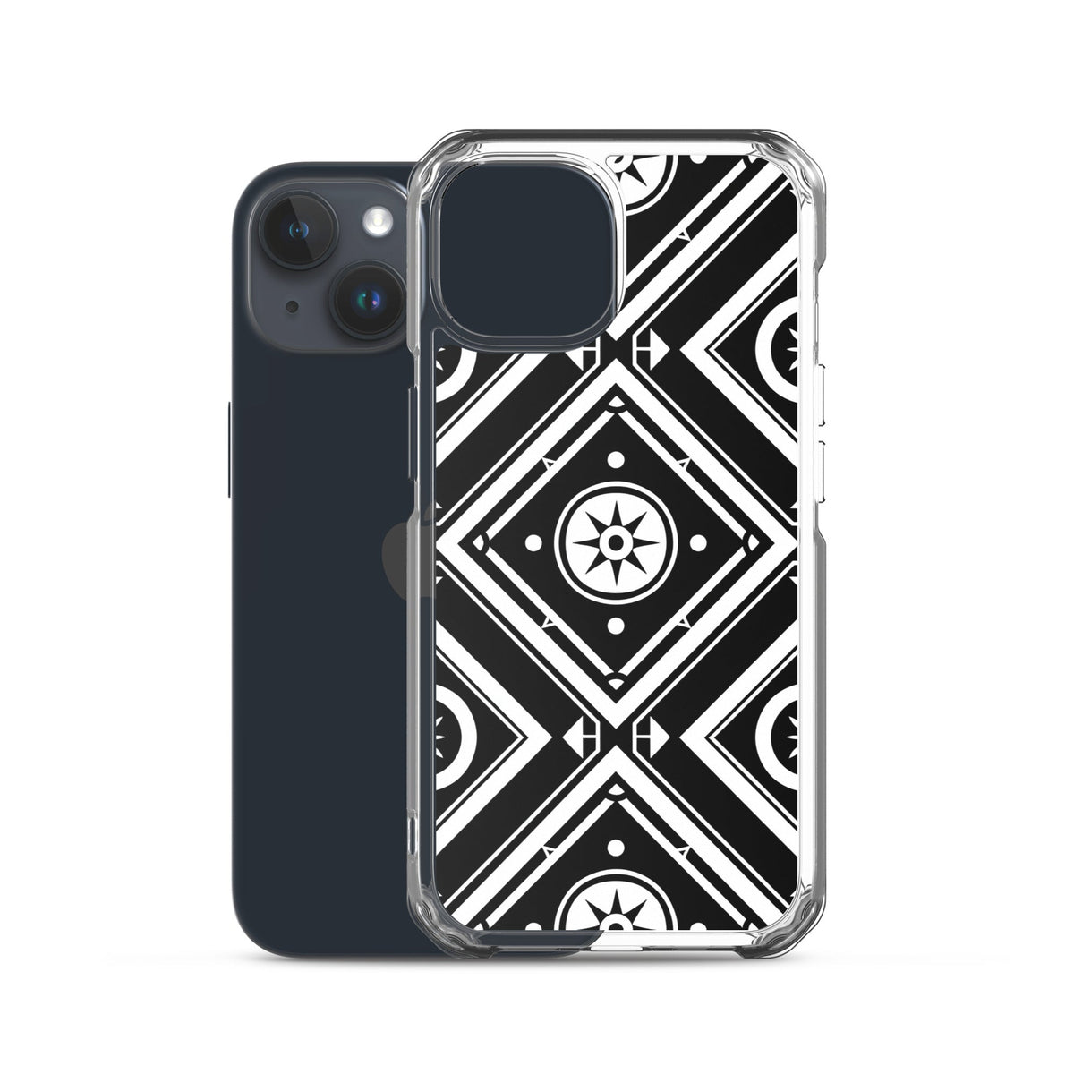 Clear Case for iPhone® Funky African