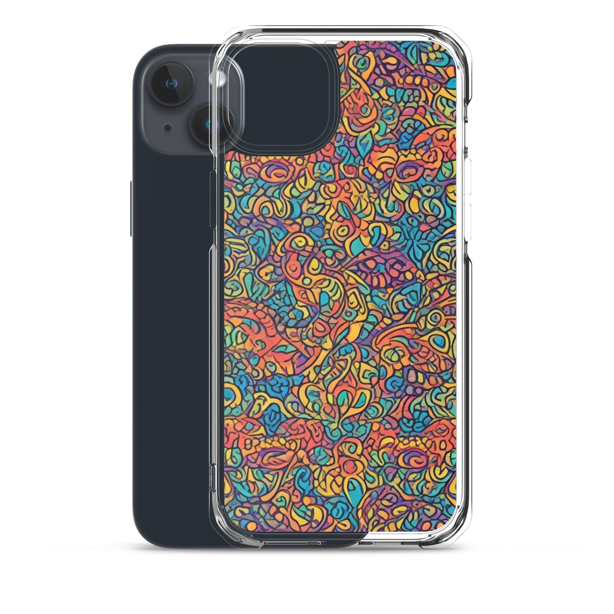 Clear Case for iPhone® Funky African