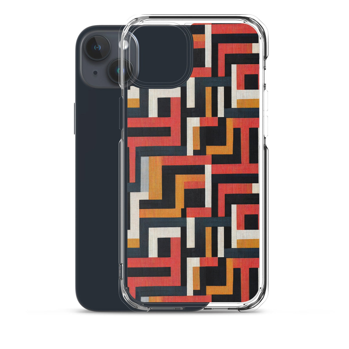 Clear Case for iPhone® Funky African
