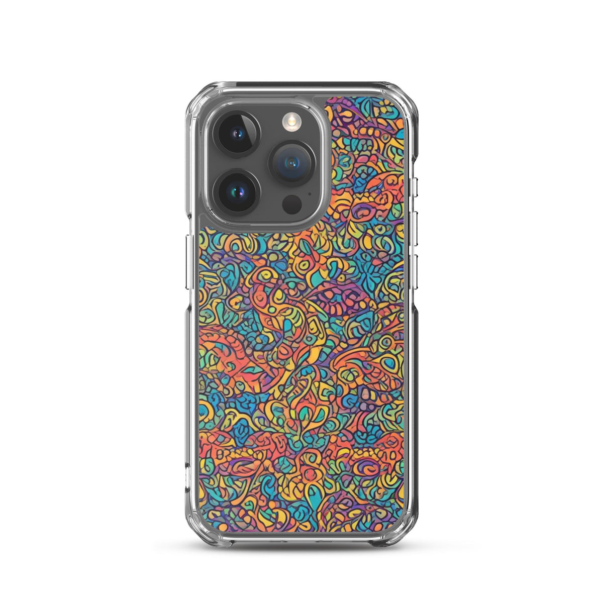Clear Case for iPhone® Funky African
