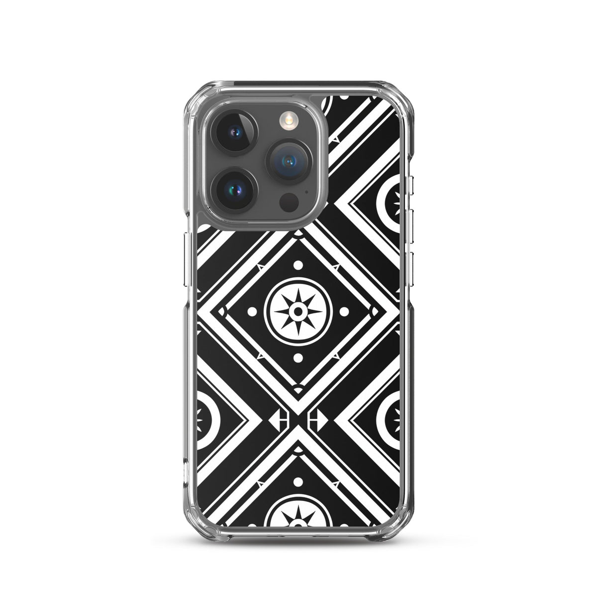 Clear Case for iPhone® Funky African