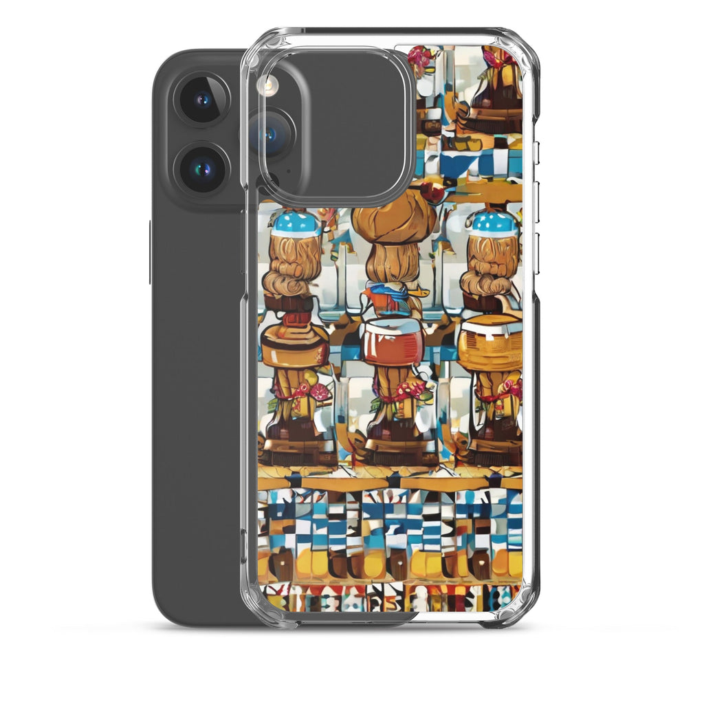 Clear Case for iPhone® Funky African