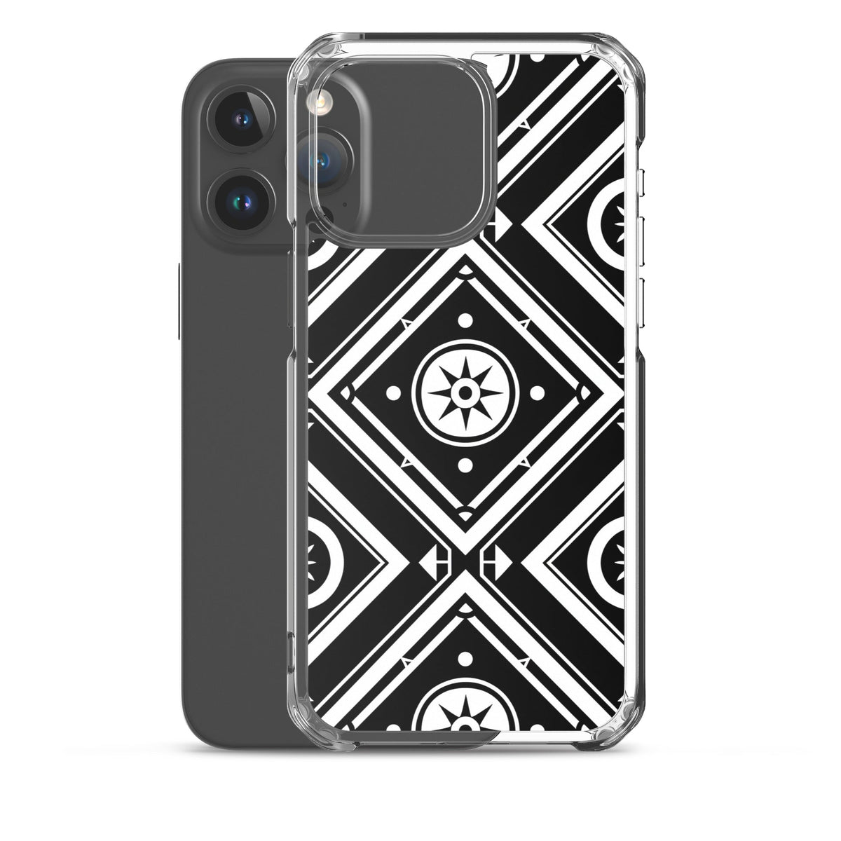 Clear Case for iPhone® Funky African